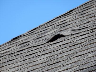 Roofing with Shingle Damage